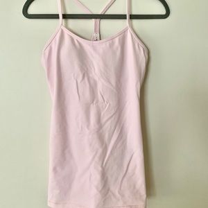 Lululemon Power Y Tank Pink NEW Size 6